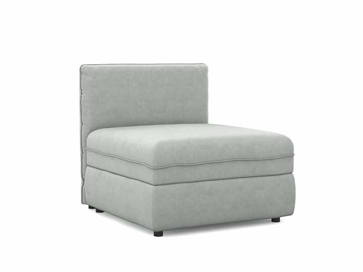 Vallentuna Sitzmodul 1 (CL eng, niedrige Lehne) Bezug